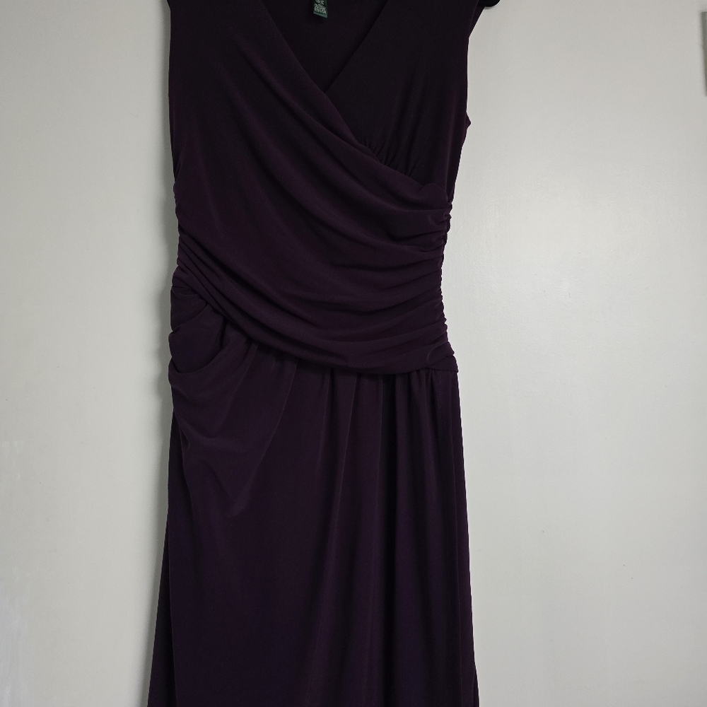Ralph Lauren Deep Purple Dress